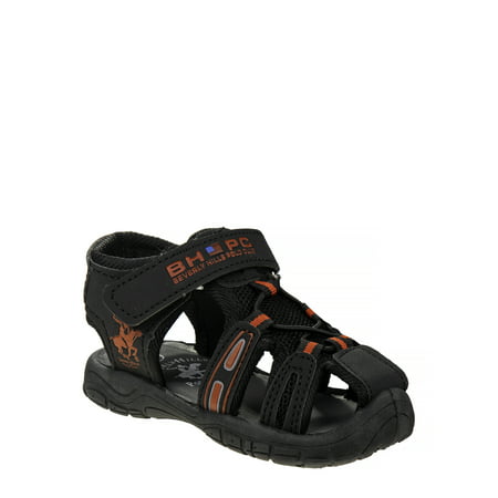 Beverly Hills Polo Club Closed Toe Caged Sport Sandals (Toddler Boys)