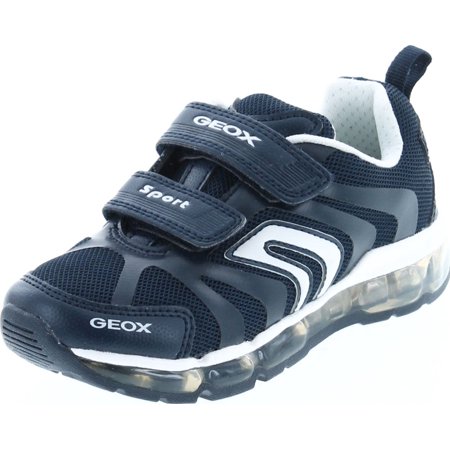 Geox Boys Junior Android Fashion Sneakers Navy/White 33