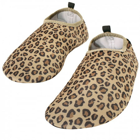 Hudson Baby Kids and Adult Water Shoes for Sports Yoga Beach and Outdoors Leopard 46-47/12 Womens/11-12 Mens