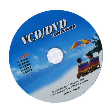 XHAO VCD DVD Player Lens Cleaner Dust Dirt Removal Cleaning Fluid Disc Restore Kit