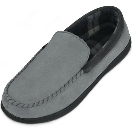 Bergman Kelly USA Mens Memory Foam Loafer Slippers (Prof Collection)