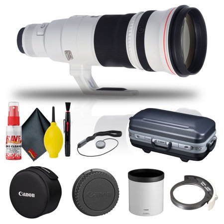 Canon EF 500mm f/4L IS II USM Lens (5124B002) + Cap Keeper + Cleaning Kit + More