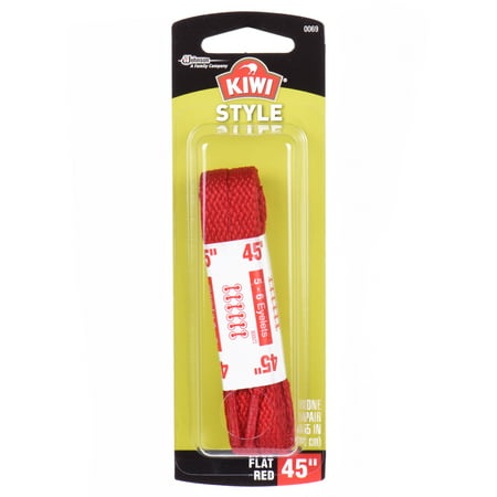 Flat Laces Red 45 1 pair