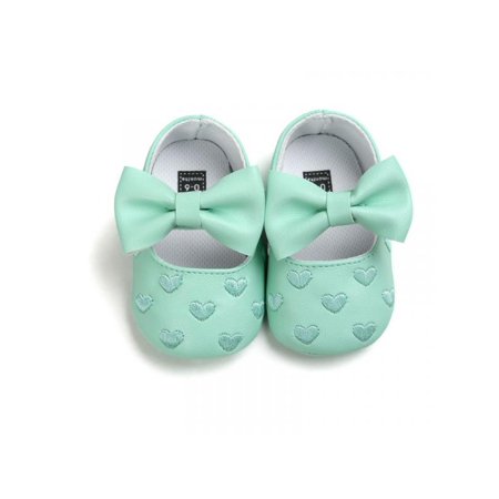 Lavaport Newborn Baby Girl Soft Crib Shoes Infants Anti-slip Sneaker Prewalker