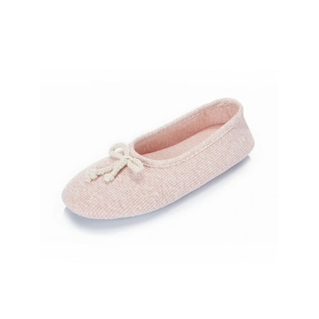 LELINTA Ladies House Slippers Classic Terry Ballerina Slipper With Soft Bottom Cotton Warm Shoes For Pregnant Women