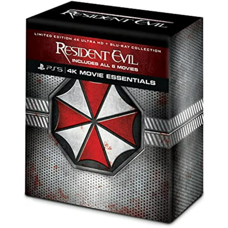 Resident EvilResident Evil: AfterlifeResident Evil: ApocalypseResident Evil: ExtinctionResident Evil: RetributionResident Evil: The Final Chapter - Set [4K Uhd] [Blu-Ray]