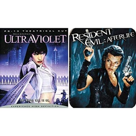 Ultraviolet (Blu Ray)Resident Evil: Afterlife (Steelbook) Blu-Ray Starring: Milla JovovichCameron BrightAve Merson-ObrianMichelle Rodriguez (Director Kurt WimmerPaul W.S. Anderson)