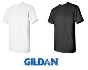 100 Gildan T SHIRT BLANK BULK LOT Black 50 Mix Match White Plain S--XL Wholesale