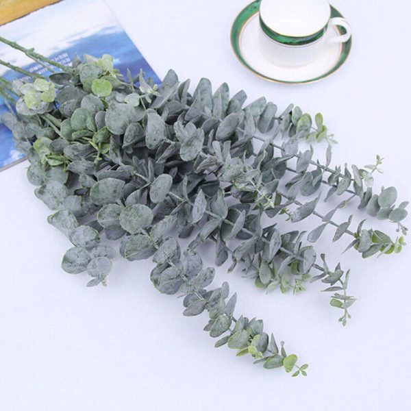 Artificial Plants Eucalyptus Leaves Greenery Plant Wedding Party Home Decor USA