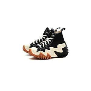 Converse Run Star Shoes Motion Canvas Platform Fashion Sneakers Runners (6 Mens / 7.5 Womens, Black/WHITEG/UMHONEY, Numeric_6)