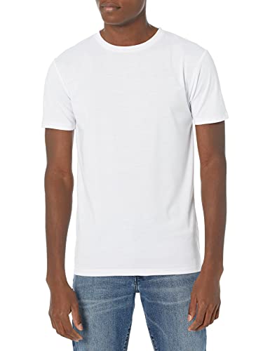 Cricut Men's T-Shirt Blank, Crew Neck, Small Infusible Ink, White