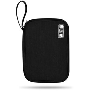 Electronic Organizer Cable Organizer Compact Travel Organizer Bag Electronics Accessories Cases Storage Bag Waterproof for Cable USB SD Card Power Bank Earphone