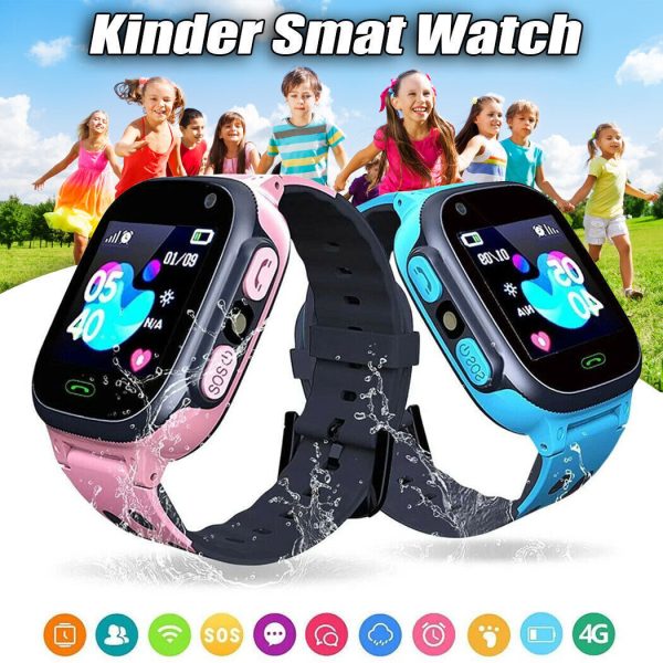 Kids Tracker Smart Watch Phone Alarm Camera LBS GPS SOS Call Boys Girls Gift