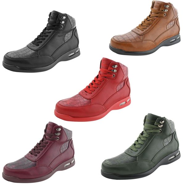 Men's High Top Sneaker Boots, Casual Sneakers for Men, Stylish Fashion Sneakers