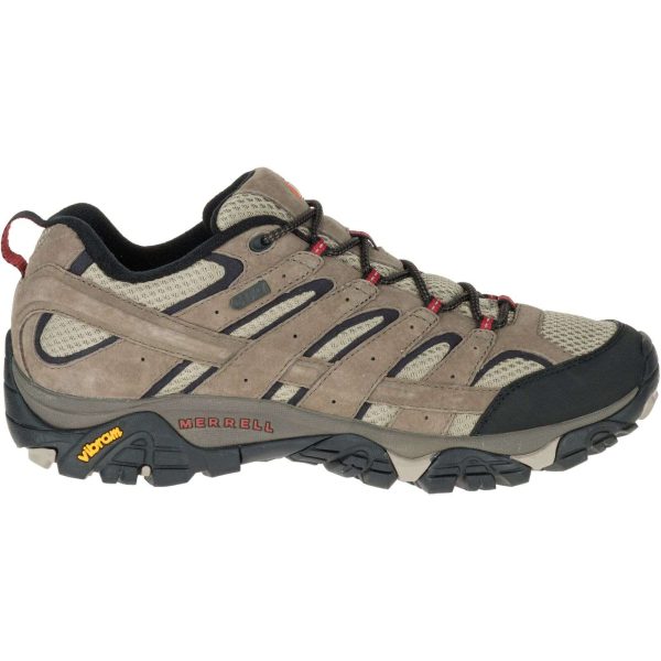 Merrell Men Moab 2 Waterproof Wide Width Hiking Shoes Suede,Leather-And-Mesh