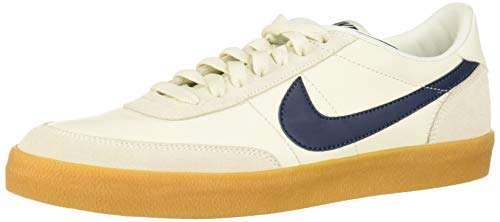 Nike Men's Killshot 2 Leather Sneaker, Sail/Midnight Navy-Gum Yellow, 9.5