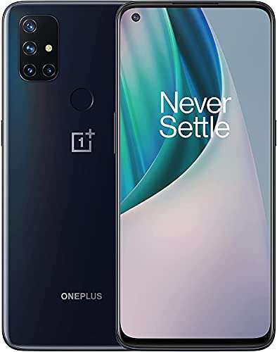 OnePlus Nord N10 5G BE2028 128GB for T-Mobile - Midnight Ice (Renewed)