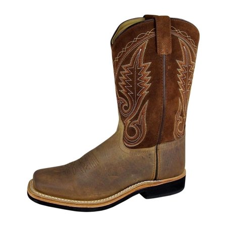 Smoky Mountain Western Boots Mens Pull On Boonville Brown 4028