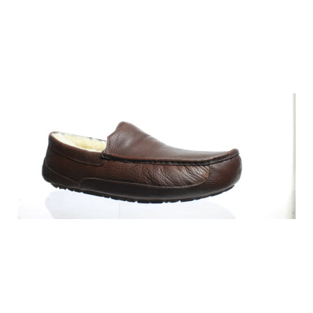UGG Mens Ascot China Tea Moccasin Slippers Size 17