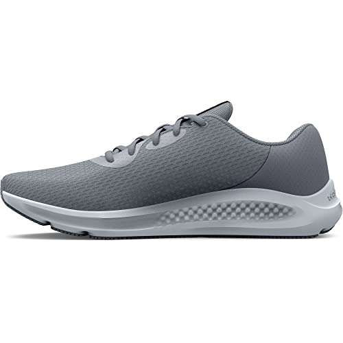 Under Armour Men's Charged Pursuit 3 Running Shoe, Mod Gray (104)/Black, 11