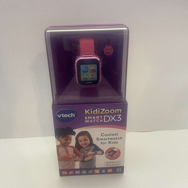 Vtech Kidizoom Smart Watch DX3 Smartwatch for Kids Touch Screen Pink New in Box
