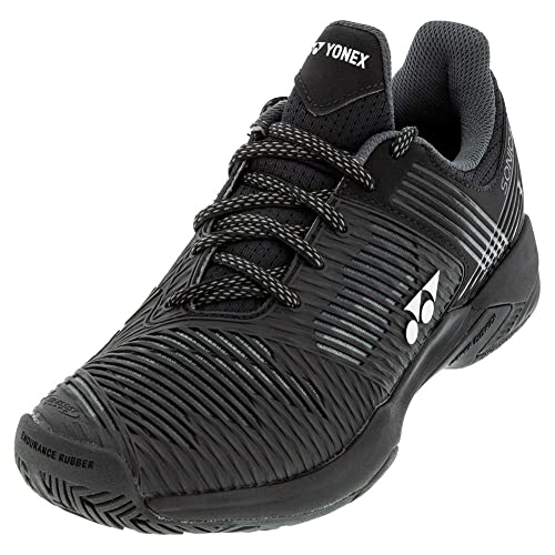 YONEX Sonicage 2 Mens Tennis Shoe - Black - Size 12