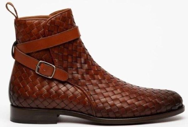 Brand New TAFT Dylan Boot in Brown woven Size US 9