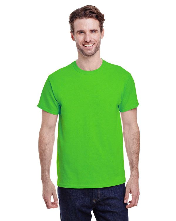 Gildan Adult T Shirts G500 Solid Heavy Cotton Short Sleeve Blank Tee T-Shirt