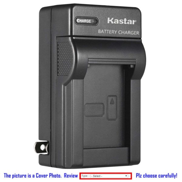 Kastar Battery Wall Charger for Canon BP-511 BP511A Canon ZR40 ZR40A ZR45 ZR45MC