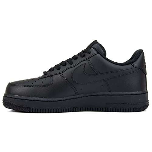 Nike Men's Air Force 1 '07 An20 Basketball Shoe, Black/Black/Black, 10.5