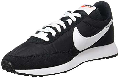 Nike Men's Race Running Shoe, Black White Team Orange, 9.5