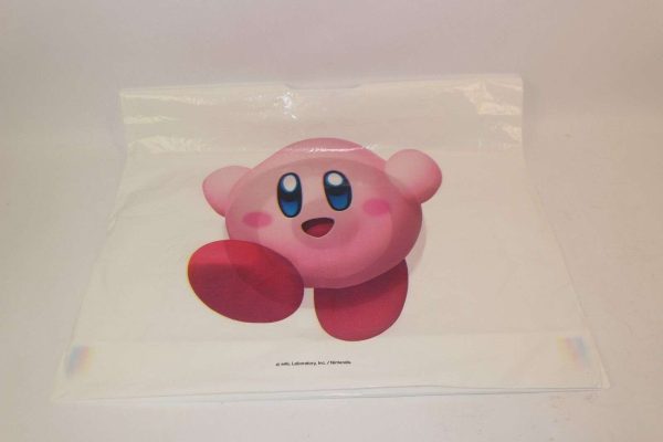 Nintendo Kirby Wall Art Official Promotion Target Plastic Bag 2022 Fast Shipping