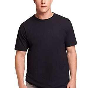 Russell Athletic mens Performance Cotton Short Sleeve T-Shirt, black, 4XL