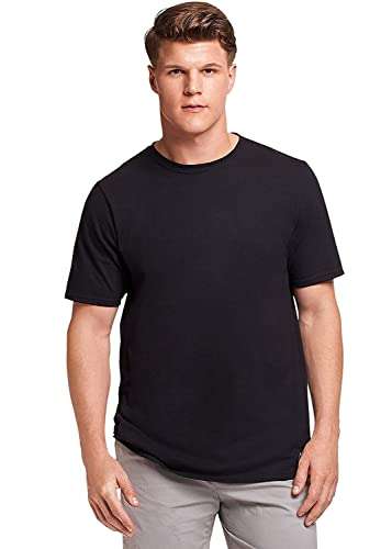 Russell Athletic mens Performance Cotton Short Sleeve T-Shirt, black, 4XL