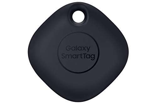 SAMSUNG Galaxy SmartTag Bluetooth Smart Home Accessory Tracker, Attachment Locator for Lost Keys, Bag, Wallet, Luggage, Pets, Glasses, 2021, US Version, Black