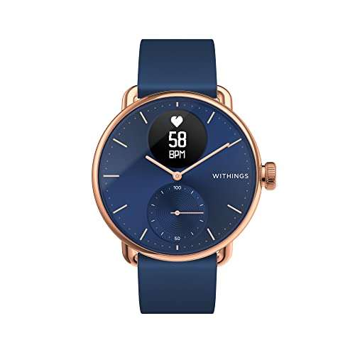 Withings ScanWatch – Hybrid Smartwatch with ECG, Heart Rate and Oximeter