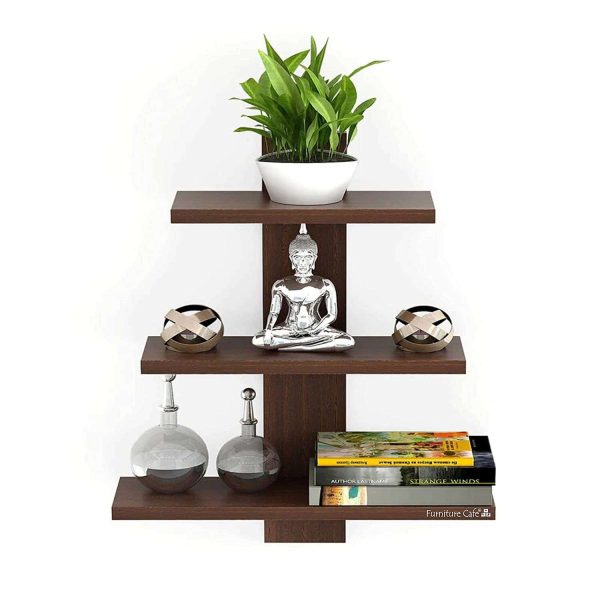 Wooden Wall Shelves for Living Room | Wall Shelf For Home Decor Items .