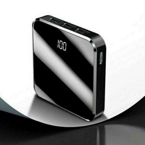 9000mAh 2 USB Backup External Battery Power Bank Pack Charger for Cell Phone