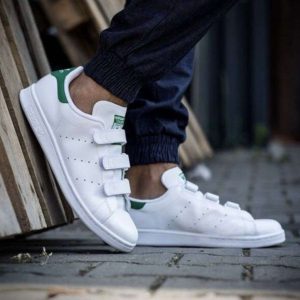 Adidas Originals Stan Smith CF Men's Casual Athletic Sneaker White Shoes #509