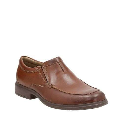 Bostonian Men's Tifton Step Brown Leather Loafers & Slip-Ons Dress Shoe 26119442