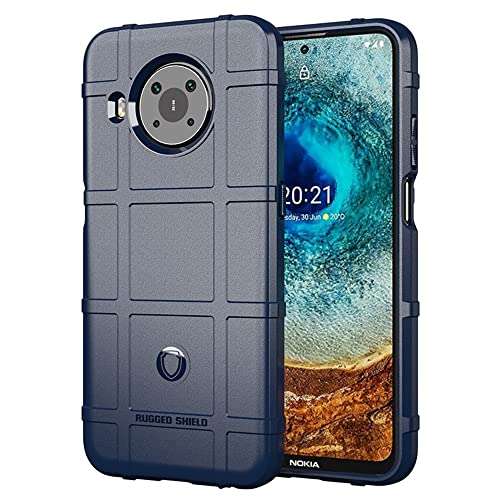 Dinglijia Designed for Nokia X10 Case,Nokia X20 Case Military Grade Shockproof Protection, Drop-Tested Cover and Camera Lens Protection Shiled Phone Case for Nokia X20 HD Blue