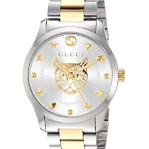 Gucci G-Timeless - YA1264074 Silver/Two-Tone Yellow Gold One Size