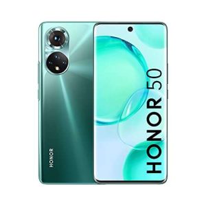 Honor 50 Dual-SIM 128GB ROM + 6GB RAM (GSM | CDMA) Factory Unlocked 5G Smartphone (Emerald Green) - International Version