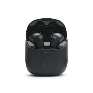 JBL Tune 225TWS True Wireless Earbud Headphones - Pure Bass Sound, Bluetooth, 25H Battery, Dual Connect, Native Voice Assistant (Black)