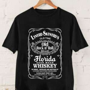 Lynyrd Skynyrd Jack Daniels T-Shirt, Rock And Roll Lynyrd Skynyrd T-Shirt HOT