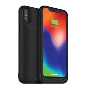 Mophie juice pack wireless - Qi Wireless Charging - Protective Battery Case Made for Apple iPhone X – Black (401002004)