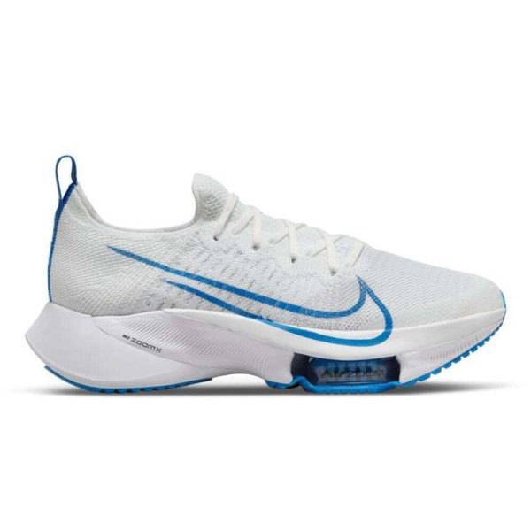 Nike Air Zoom Tempo NEXT% Flyknit White Photo Blue Navy Platinum CI9923-104 Men