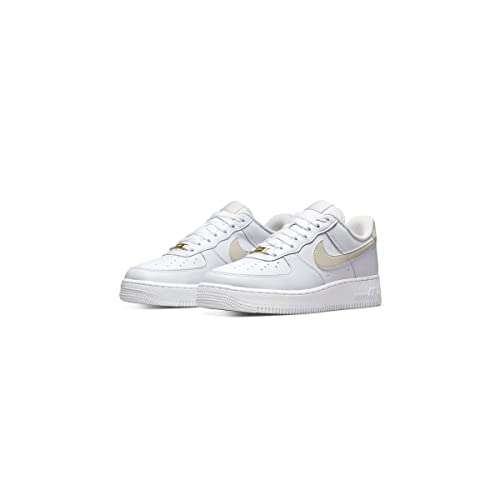 Nike Unisex Air Force 1 07 Next Nature Leather White Light Orewood Brown Trainers 11 W / 9.5 M US