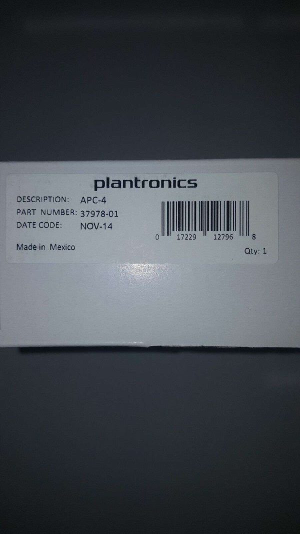 Plantronics APC-4 Electronic Hook Switch Adapter 37978-10 For Cisco Desk Phone