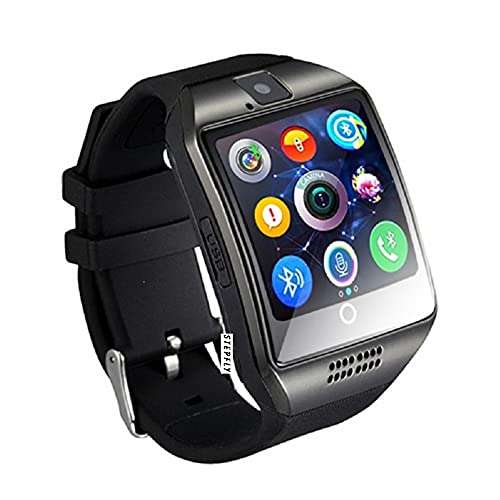 STEPFLY Bluetooth Smart Watch with Camera Sim Card Slot Message Notifications Android Smartwatch for Android Mobile Phone